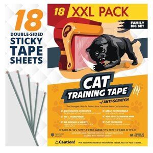 Cat Training Tape Panther Armor Anti-Scratch Furniture Tape Clear Double Sided